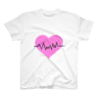 ＰａＮのHeart ECG Regular Fit T-Shirt