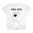 rakugayaのPAPER DAVID スタンダードTシャツ