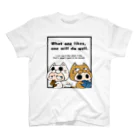 猫とネコ犬のこめことにっき すきなもの スタンダードTシャツ