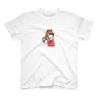 takahiraのラーメン屋の娘 大迫さん スタンダードTシャツ