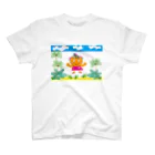 ジルトチッチのデザインボックスのクレコちゃんのピンクのビーチサンダル(^^)/" Regular Fit T-Shirt