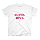 ペンと剣のSUPER DIVA! -Feminism series Regular Fit T-Shirt