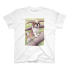 Momojiの犬画のシーズー101 スタンダードTシャツ