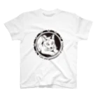 AnotherCreativeAreaのCats are connoisseurs of comfort.(Black Ver.) スタンダードTシャツ