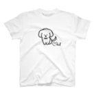 マルチーズかわいいのにっこりマルチーズ Regular Fit T-Shirt