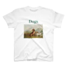 Parallel Imaginary Gift ShopのLakeside Dog Community Park Regular Fit T-Shirt