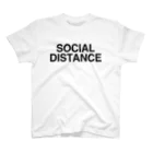 TOKYO LOGOSHOP 東京ロゴショップのSOCIAL DISTANCE-ソーシャルディスタンス- Regular Fit T-Shirt
