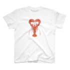 chabiのLOVE lobster スタンダードTシャツ