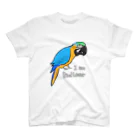 inkono shimobeのルリコンゴウインコ Regular Fit T-Shirt