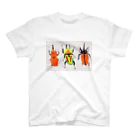 ６歳画伯の店の画伯の作品『かっこいいクワガタとカブトムシ』 Regular Fit T-Shirt