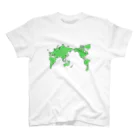 Honda-keのまちがいさがし世界地図　Honda-ke スタンダードTシャツ