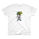 平和🕊(ピンフ)の植物少女 Regular Fit T-Shirt