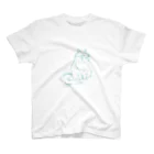 猫グッズ深谷にゃんにゃんのおおあくび スタンダードTシャツ