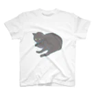 猫猫商店の黒猫こぱん スタンダードTシャツ