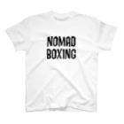 NOMAD BOXING のNOMAD BOXING white２ スタンダードTシャツ