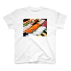 ねこらぶらぶこ♡のI❤️SUSHI スタンダードTシャツ