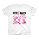 高田司のwithbabyst-shirt スタンダードTシャツ