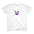 Ama_chanのきらきらシャム猫ちゃん スタンダードTシャツ