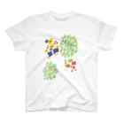 ただの酒飲みの花と木 スタンダードTシャツ