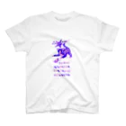 Saljuのエキサイト猫ちゃん スタンダードTシャツ