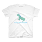 🥷のVery sad dinosaur スタンダードTシャツ