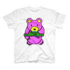 Hurryz HUNGRY BEARのHurryz HUNGRY BEAR ピンク スタンダードTシャツ