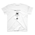 PokuStarのマンホールにネコ Regular Fit T-Shirt