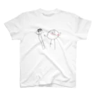 こどもの絵だいすきのいもうととぼく スタンダードTシャツ