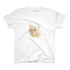Maison terrierのクリーム犬 Regular Fit T-Shirt