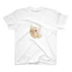 Maison terrierのクリーム犬 スタンダードTシャツ