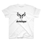 Antelope Sports ClubのAntelop Black ロゴ スタンダードTシャツ