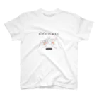 りりぃのお黙り-スクリプト-黒 Regular Fit T-Shirt