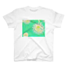 アユミーノの花＊花　ペパーミントグリーン スタンダードTシャツ