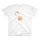 egg_のねこと目玉焼き スタンダードTシャツ