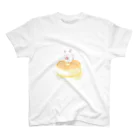 shakarakabombomのチンチラとパンケーキ スタンダードTシャツ