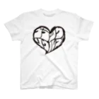 ブラック・ソウル・マーケットのBS-A-BLACK HEART スタンダードTシャツ