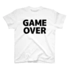 TOKYO LOGOSHOP 東京ロゴショップのGAMEOVER-ゲームオーバー- Regular Fit T-Shirt