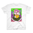 いおり@ｺﾞｽﾛﾘ💀🐛のハロウィンツノ娘 Regular Fit T-Shirt