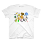 SASAGU project Official SHOPの動物園Tシャツ スタンダードTシャツ