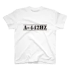 173H Designのピッチ442HzB スタンダードTシャツ