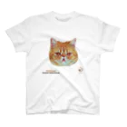 猫カフェラグドール（大阪難波）の中辛つぶたろう🥯 スタンダードTシャツ