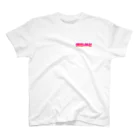 wandera-oujiの桃色神社ロゴ Regular Fit T-Shirt