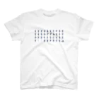 防大ペンギンのピクトグラム学生 スタンダードTシャツ