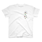 しんま みさんのキャトうさ×ブルラビ(ポイント印刷) Regular Fit T-Shirt