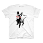 甲斐主オンラインショップの甲斐犬Tシャツ（淡色用） スタンダードTシャツ