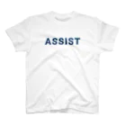 ロゴTシャツのひよこ堂のASSIST アシスト ロゴ Tシャツ  Regular Fit T-Shirt