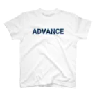 ロゴTシャツのひよこ堂のADVANCE アドバンス ロゴ Tシャツ スタンダードTシャツ