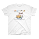 Rook'sVisionのたべものさんすう きつねうどん Regular Fit T-Shirt