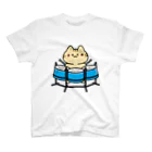  ふじねこ屋のトリプルチェロパンねこ Regular Fit T-Shirt