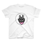 にくきゅう部のくろ犬Tシャツ Regular Fit T-Shirt